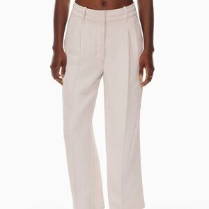 Aritzia Wilfred Cropped Effortless Pants - Vin Gris (Light Pink) Size 0